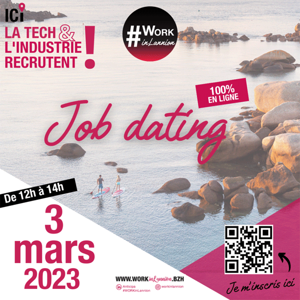 Working lannion Job Dating le 3 mars 2023