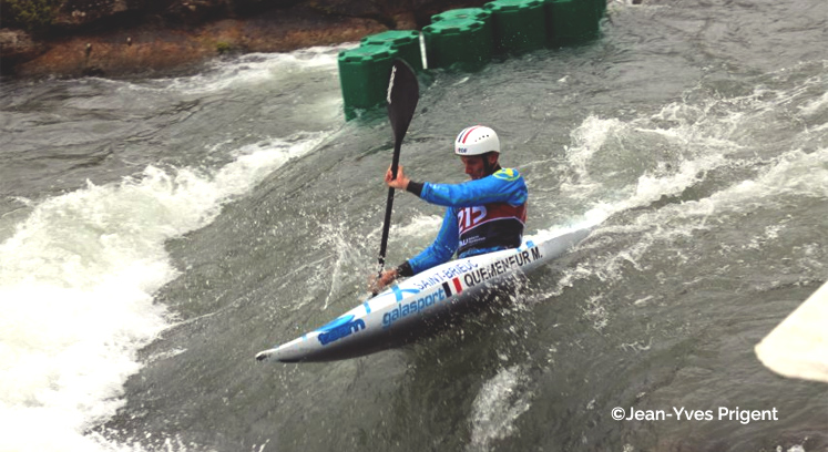 Malo Quéméneur (MJC du Plateau à Saint-Brieuc), est champion du monde junior de kayak